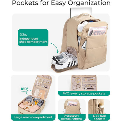 Multifunktionaler Sport-Rucksack mit Schuhfach Brehn