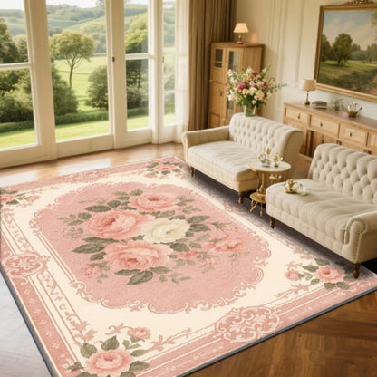 Vintage Floral Pattern Bereich Teppich Brehn