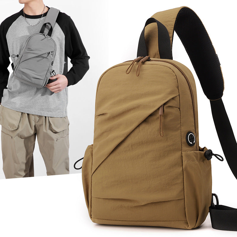 Schlanke Multi-Taschen Utility Sling Bag Brehn
