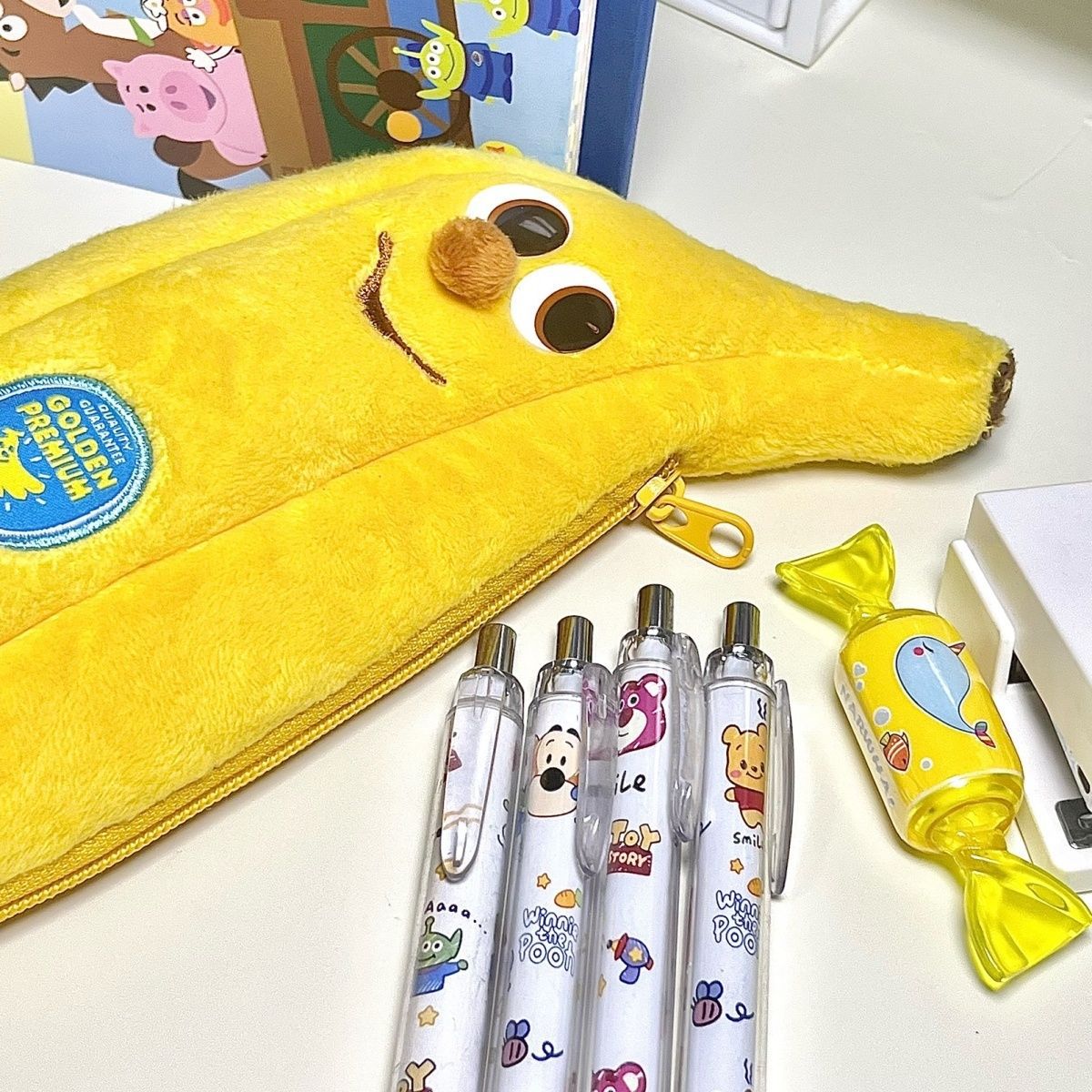 Neuheit Bananen Federmäppchen