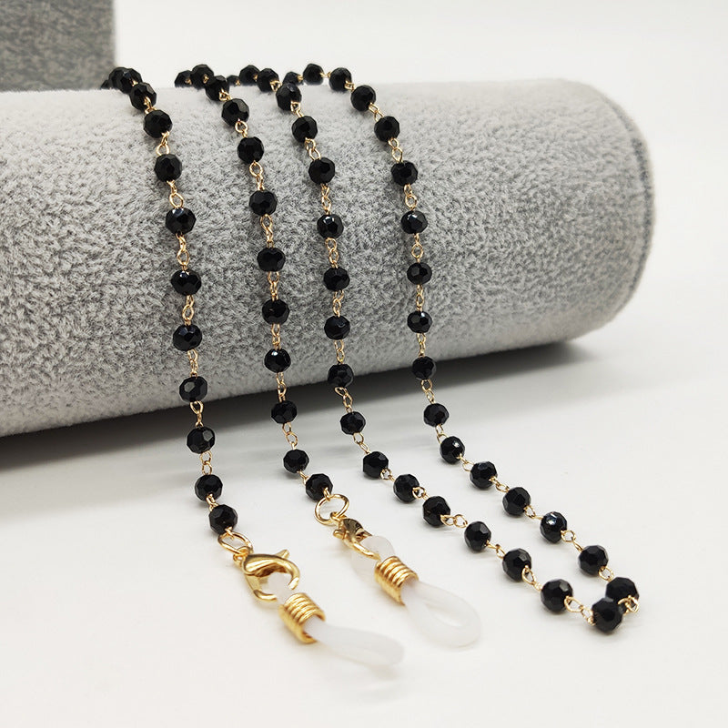 Brillenhalteschmuck Aus Kristallperlen Brehn