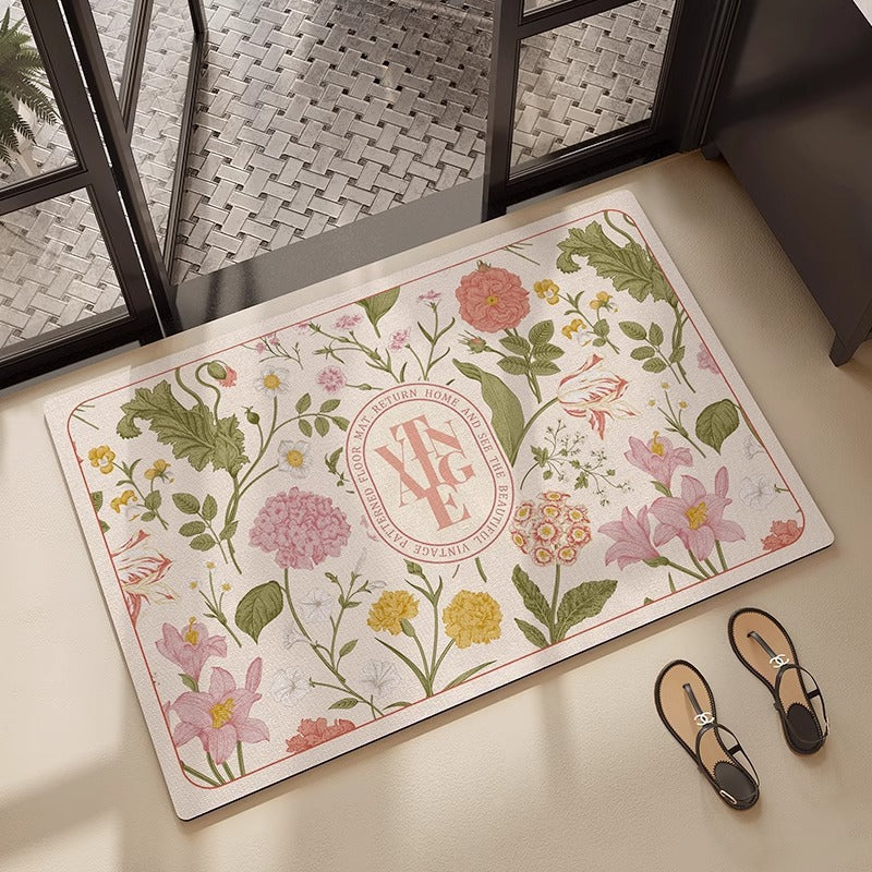 Florales Design Dekorativer Bereichsteppich Brehn