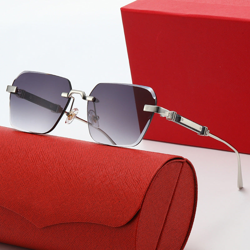 Damen modische Sonnenbrille mit stylischem quadratischen Rahmen Brehn