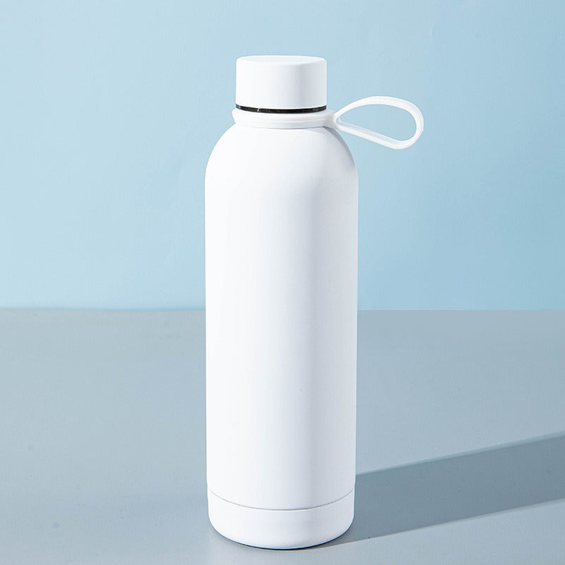 Damen stilvolle Edelstahl-Trinkflasche mit innovativem Verschluss Brehn