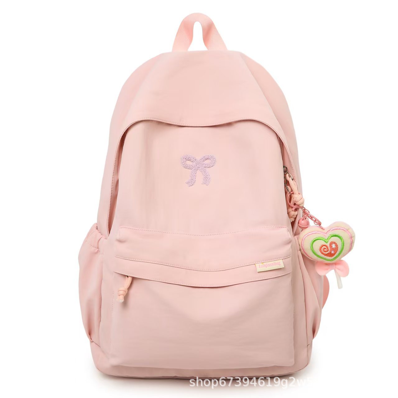Lässiger bestickter Rucksack Brehn