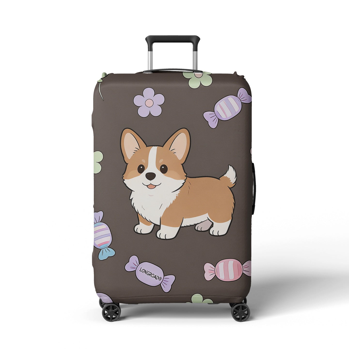 Damen Kofferhülle mit niedlichem Corgi-Design Brehn