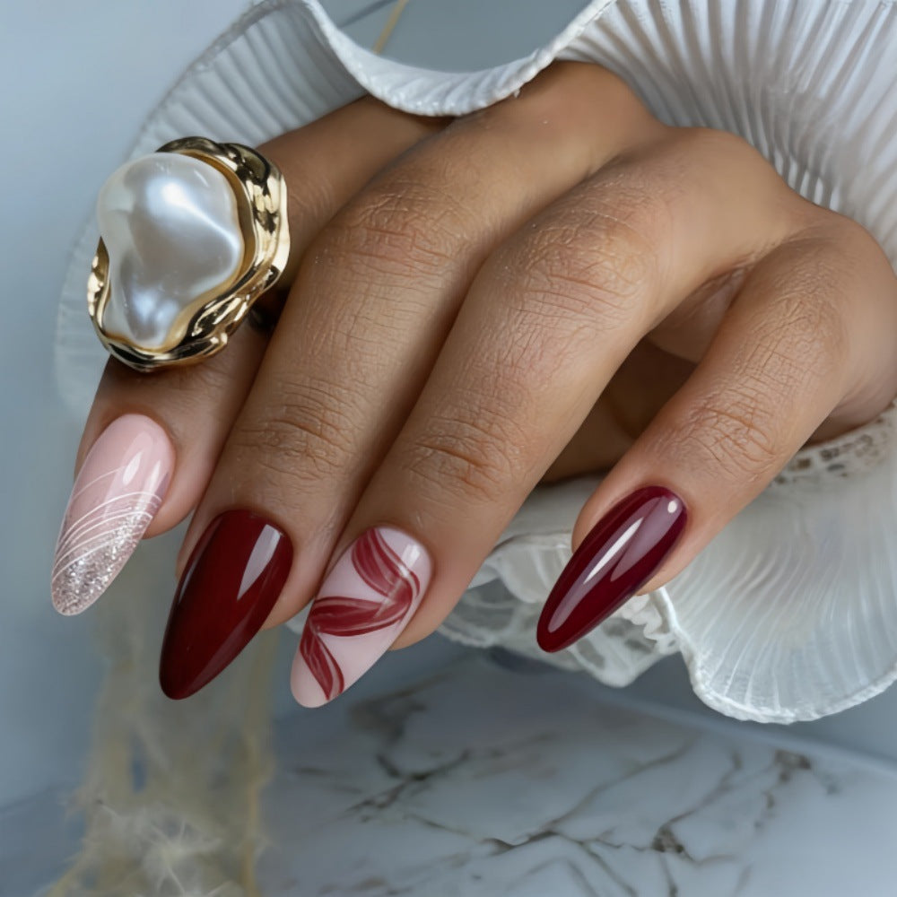Elegante Design Kunstnägel Brehn
