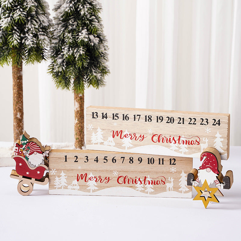 Adventskalender-Countdown Dekoration Brehn