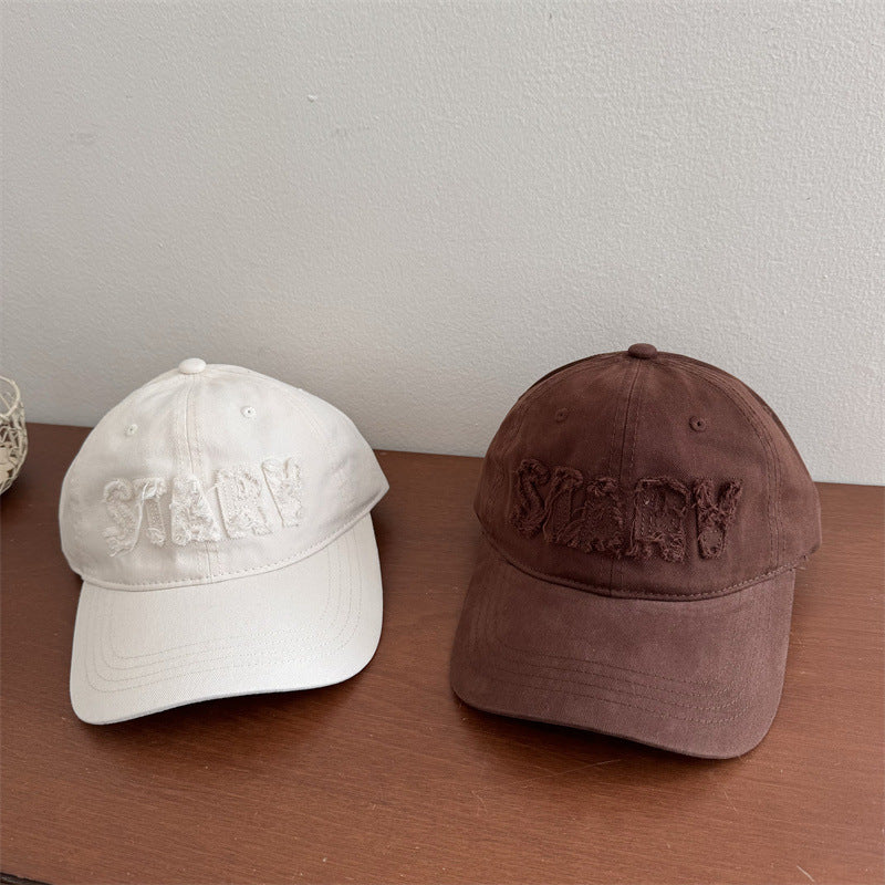 Damen Casual Destroyed Baseball Cap Brehn