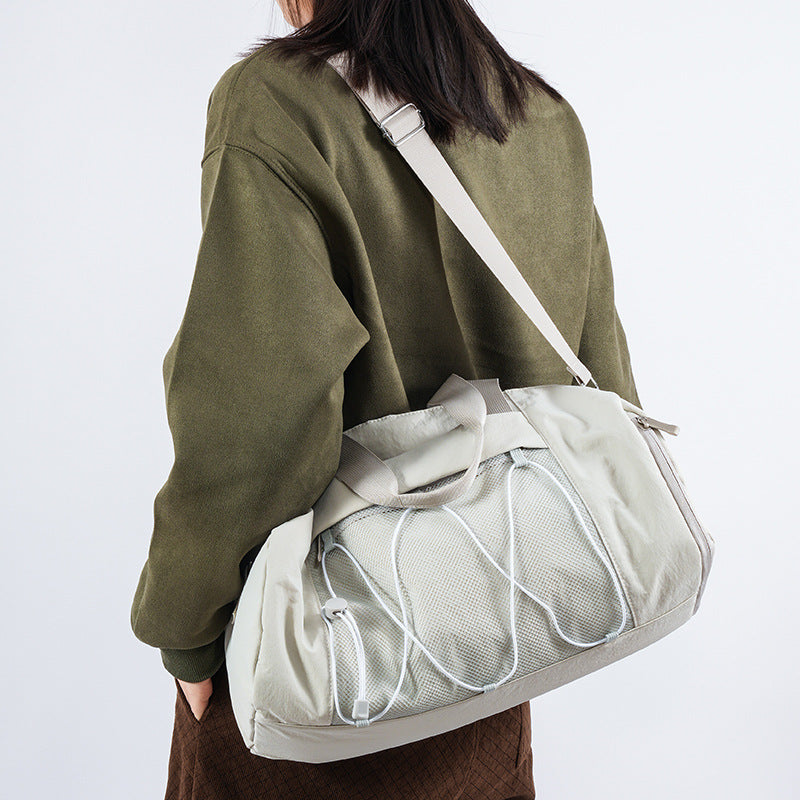 Geräumige Mesh-Sport-Duffle-Tasche Brehn