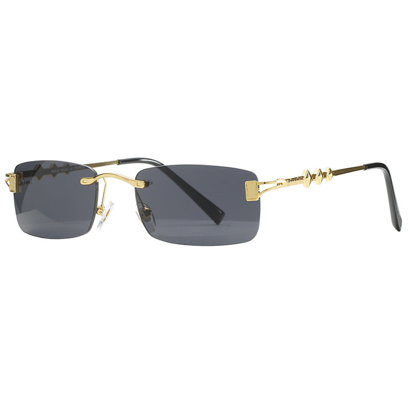 Damen modische Retro-Sonnenbrille mit luxuriösem Metallrahmen und polarisierenden Gläsern Brehn