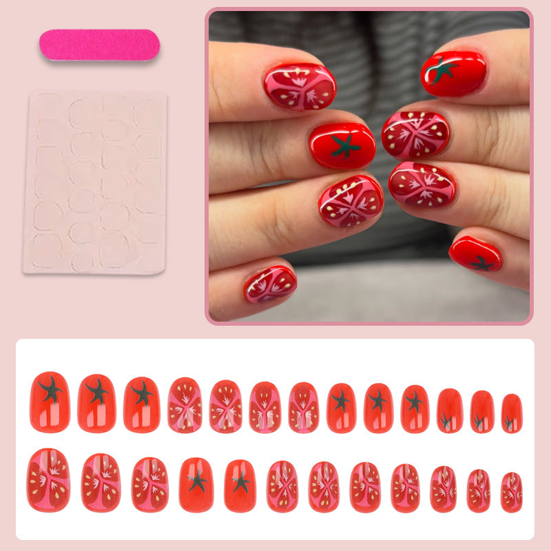 Kunstnagelset mit floralem und kreativem Design Brehn