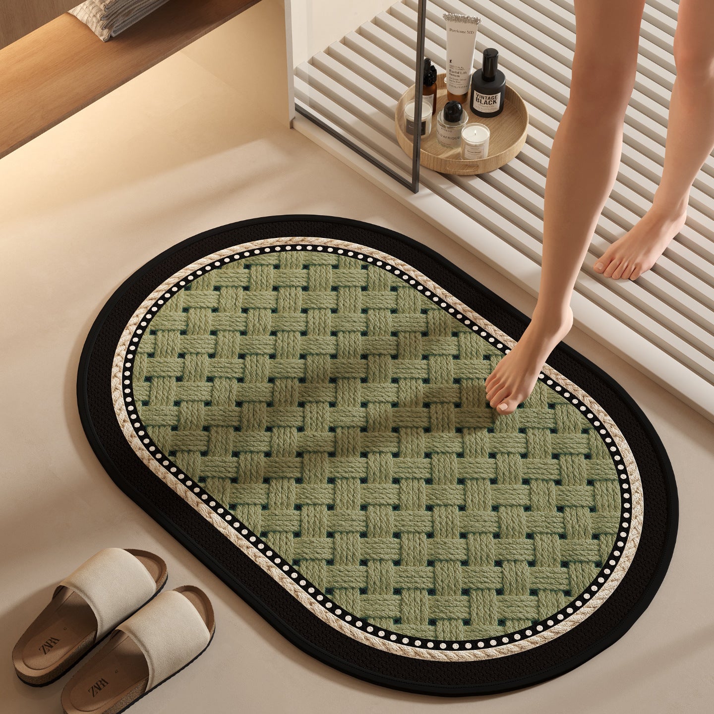 Premium Chenille Badematte