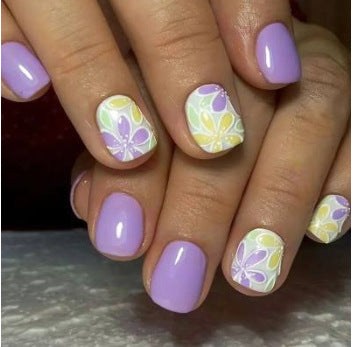 Blumenmuster-Nagelkunst-Set Brehn