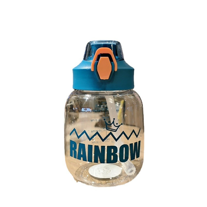 Damen Wasserflasche mit integriertem Straw Brehn