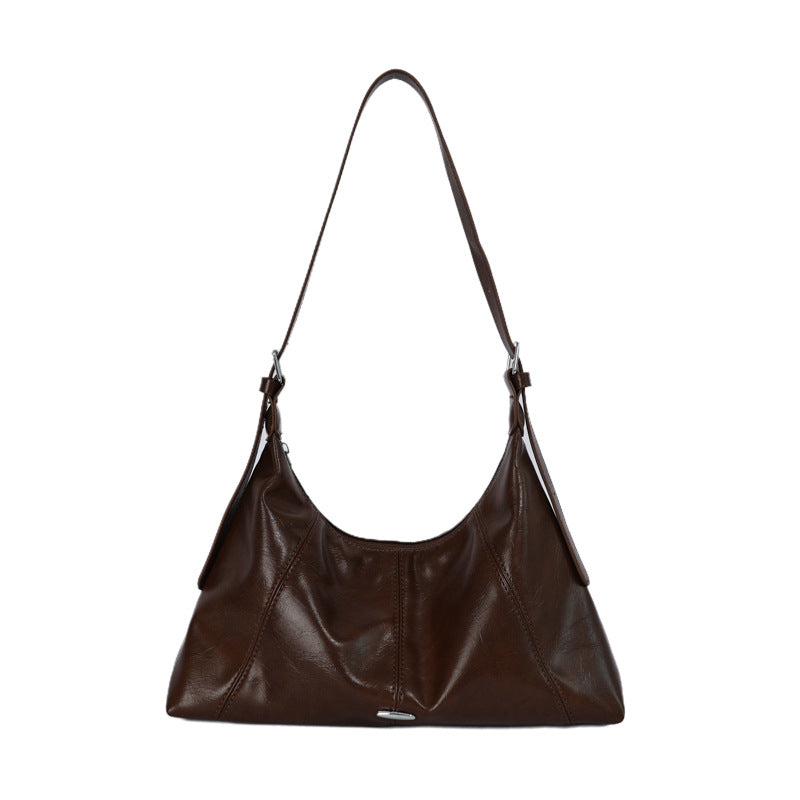 Luxuriöse weiche Leder Schultertasche Brehn