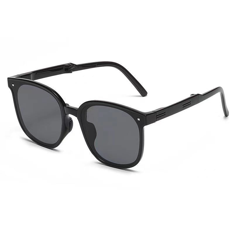 Damen trendige Sonnenbrille mit einzigartigem Facettenrahmen Brehn