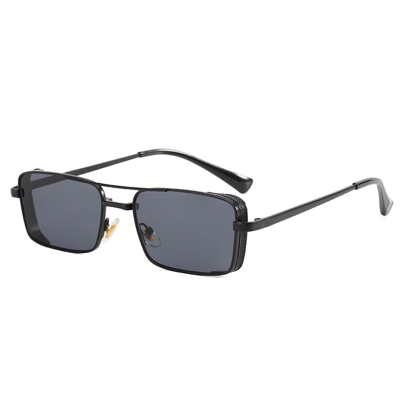 Damen modische rechteckige Sonnenbrille mit luxuriösem Rahmen Brehn