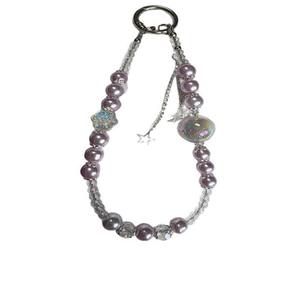 Elegante Perlen Charm Brillenband Brehn