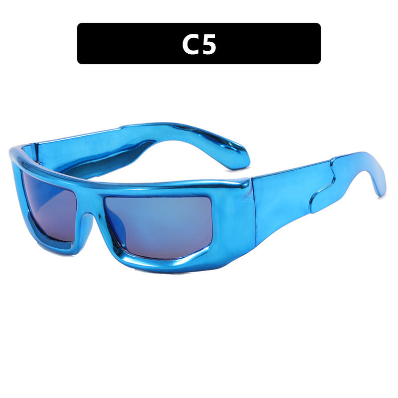 Damen Sportliche Sonnenbrille mit stylishem Metallrahmen Brehn