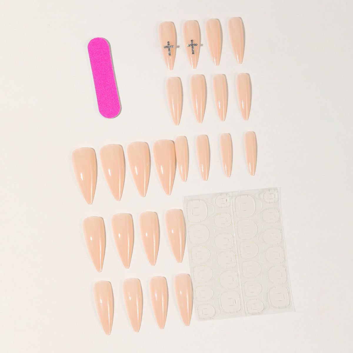 Elegante Stiletto-Nagelkunstverlängerungen Brehn