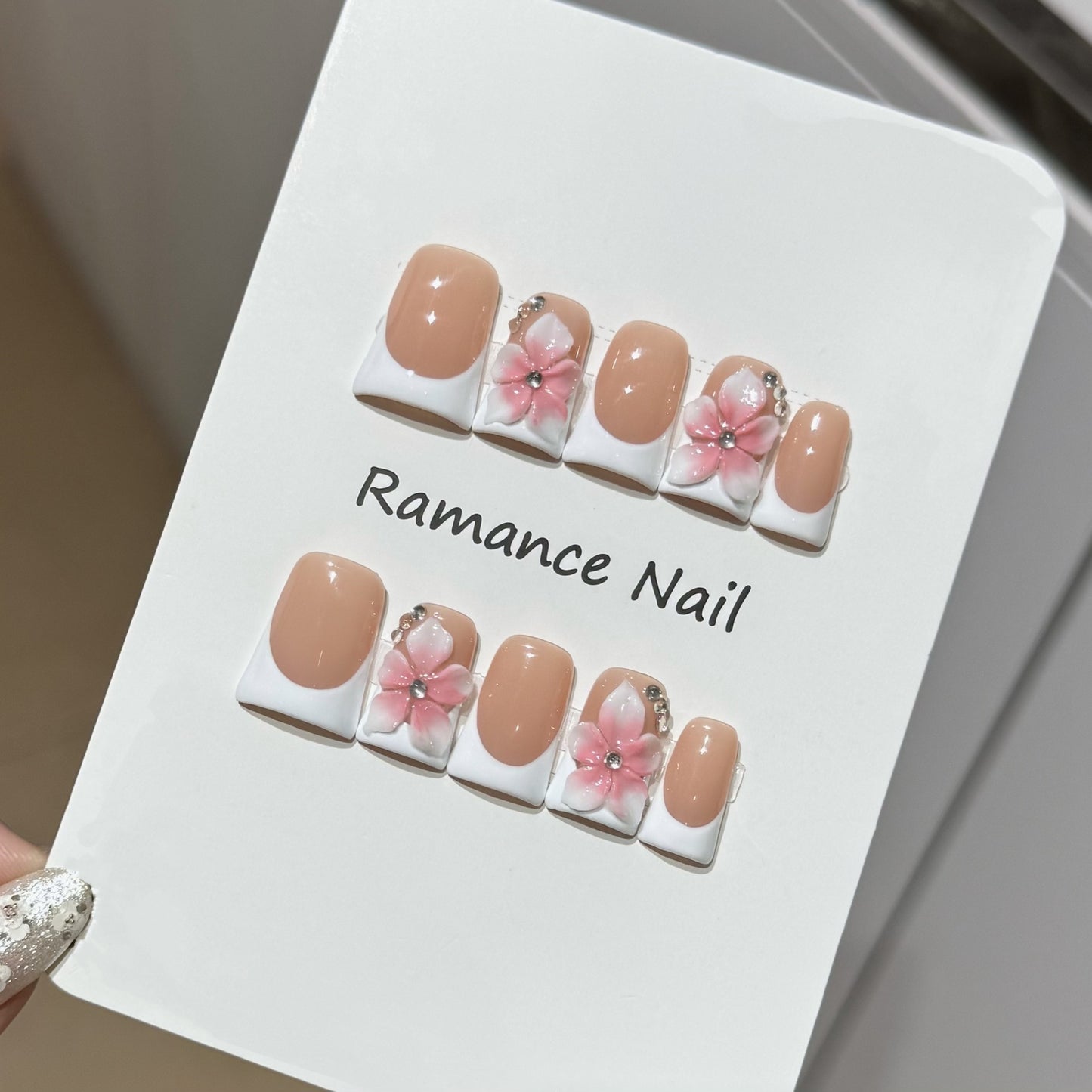 Floral Design Nagelkunst Set Brehn