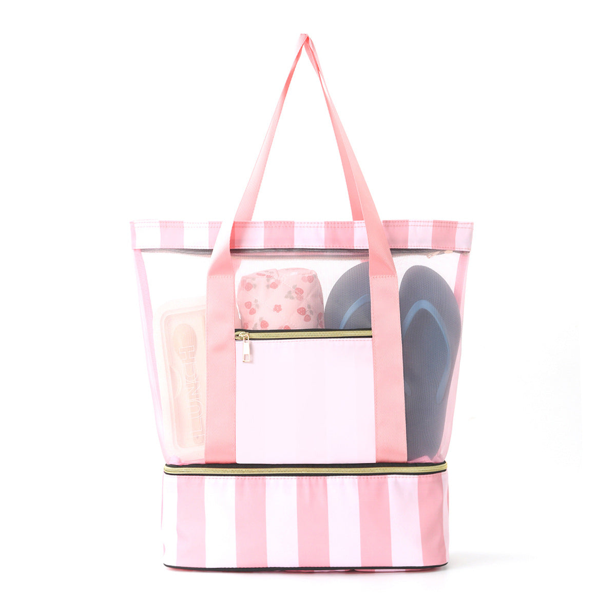 Strandtasche mit Durchlässigem Design und Großem Stauraum Brehn