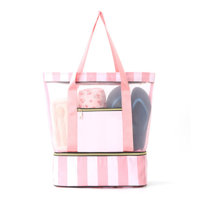 Strandtasche mit Durchlässigem Design und Großem Stauraum Brehn