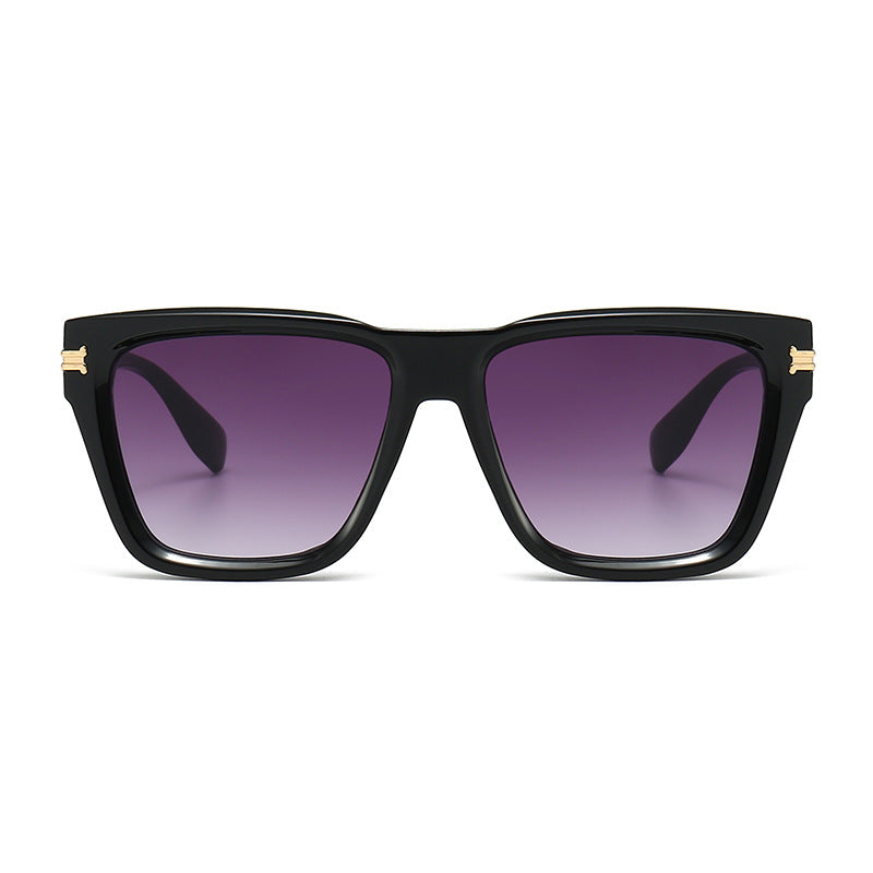 Damen Moderne Quadrat-Sonnenbrille mit exklusiven Akzenten Brehn