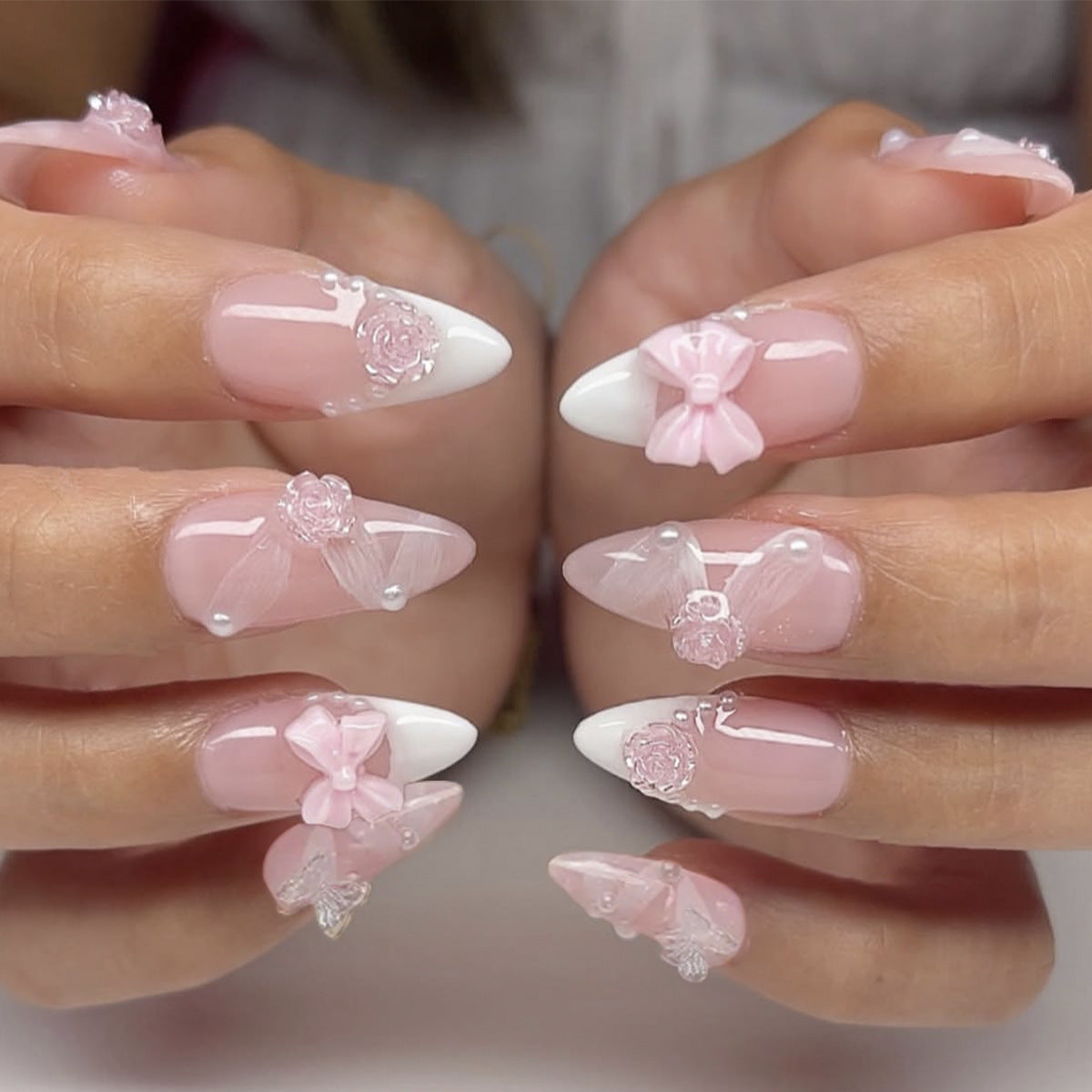 Dekorative Acryl Stiletto Nagelverlängerungen Brehn 1789713480