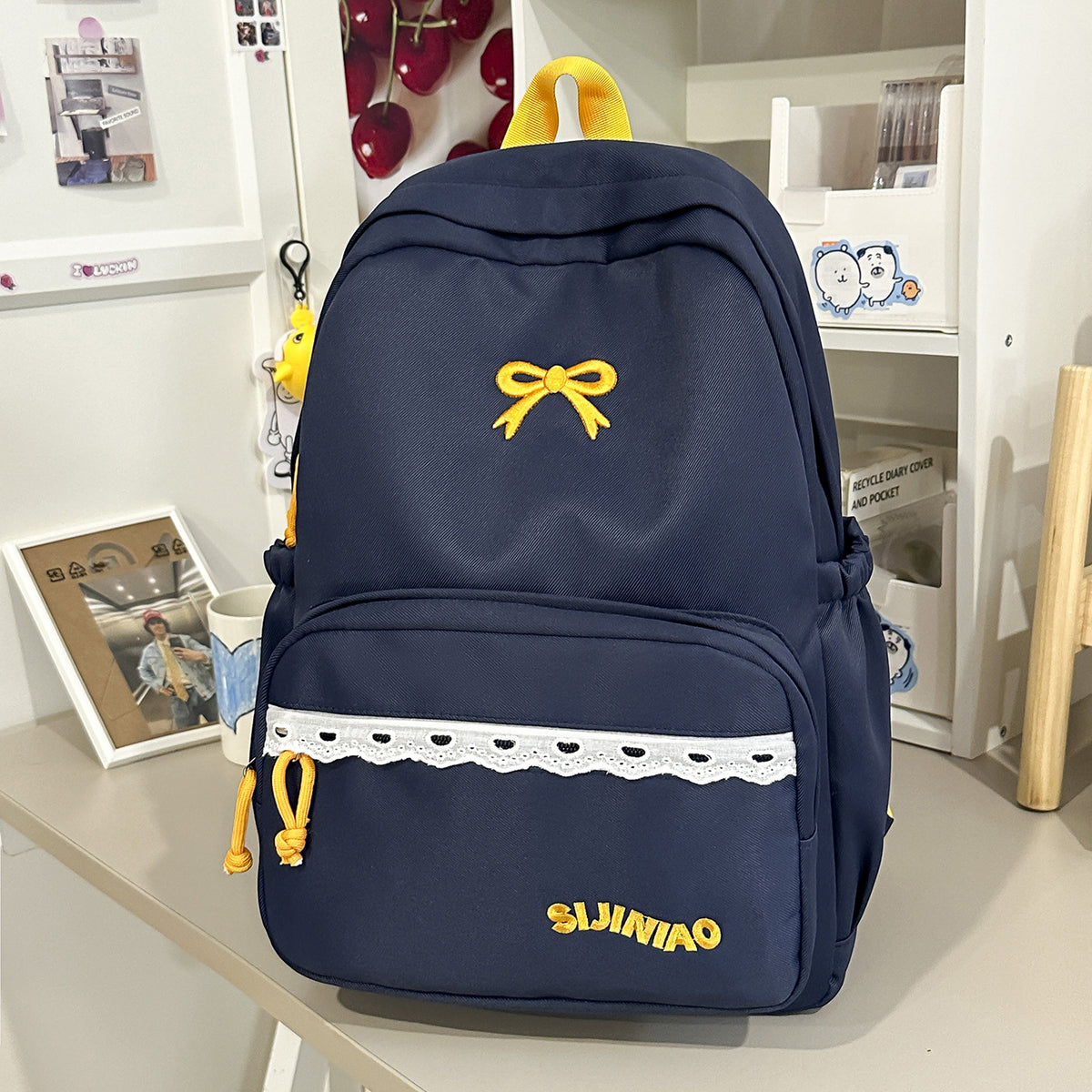Stilvoller Verzierter Rucksack Brehn