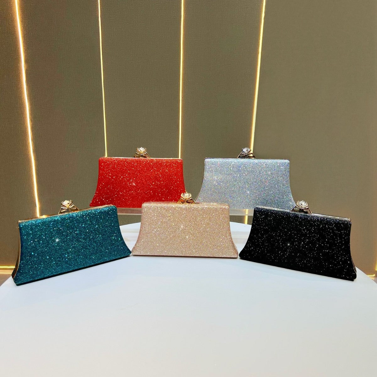 Glitzernde Abend-Handtasche