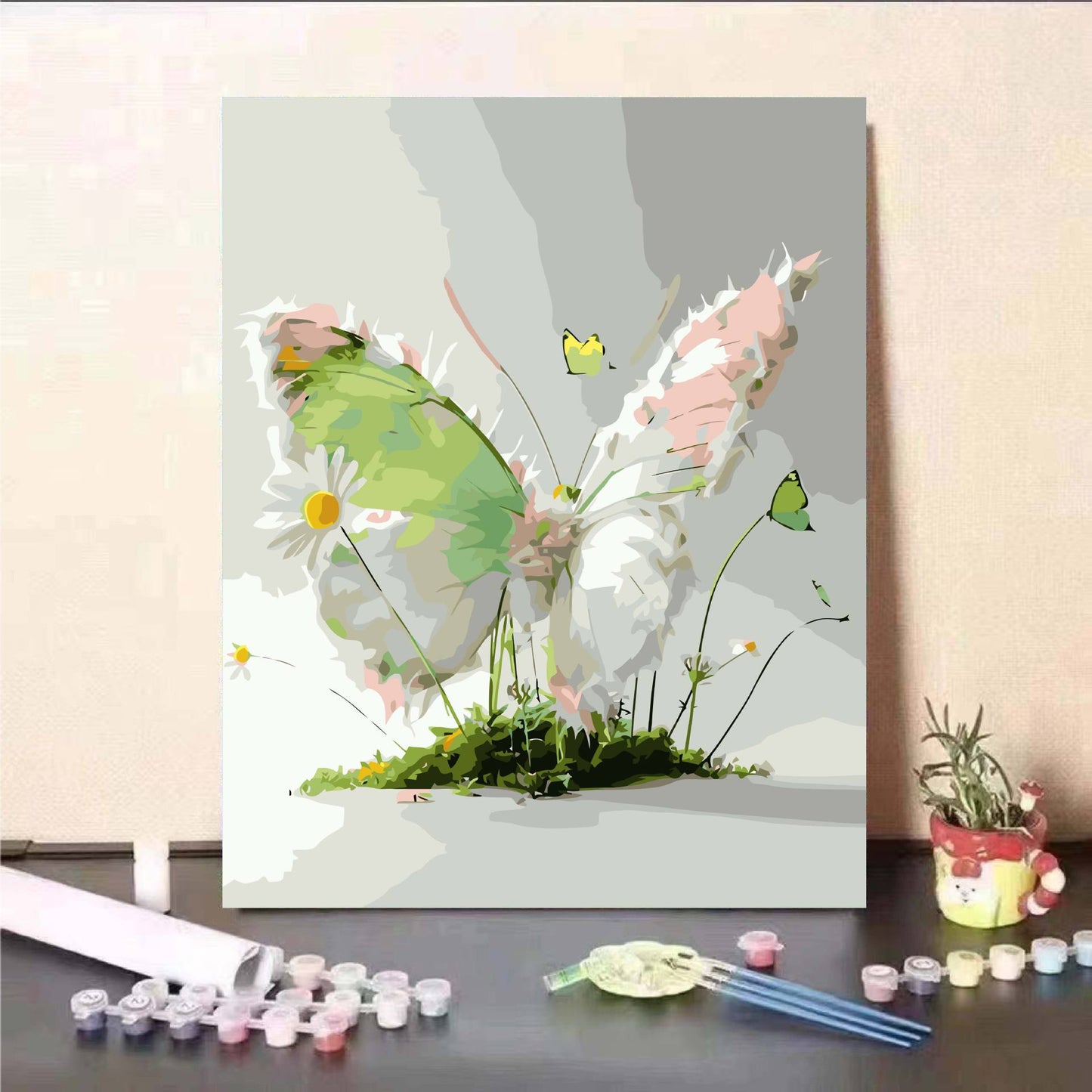 Floral Fantasy Malen nach Zahlen Wandkunst Brehn