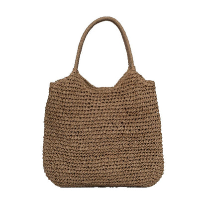 Handgefertigte Strohtasche Brehn