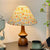 Künstlerische Tischlampe