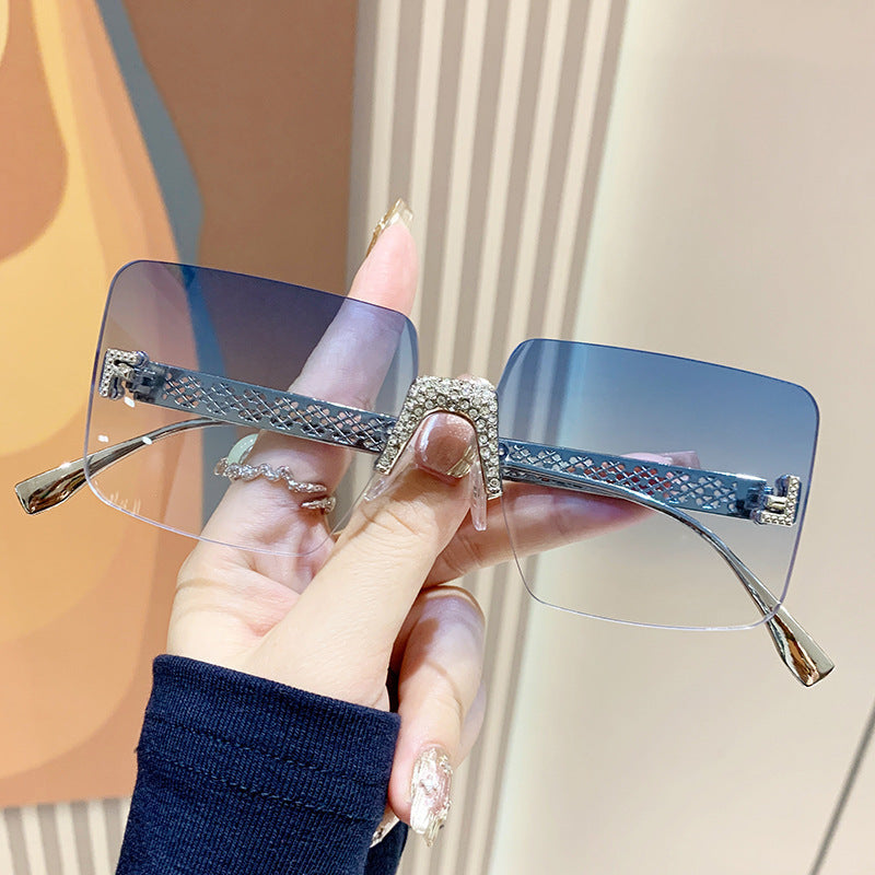 Damen extravagante hexagonale Sonnenbrille Brehn