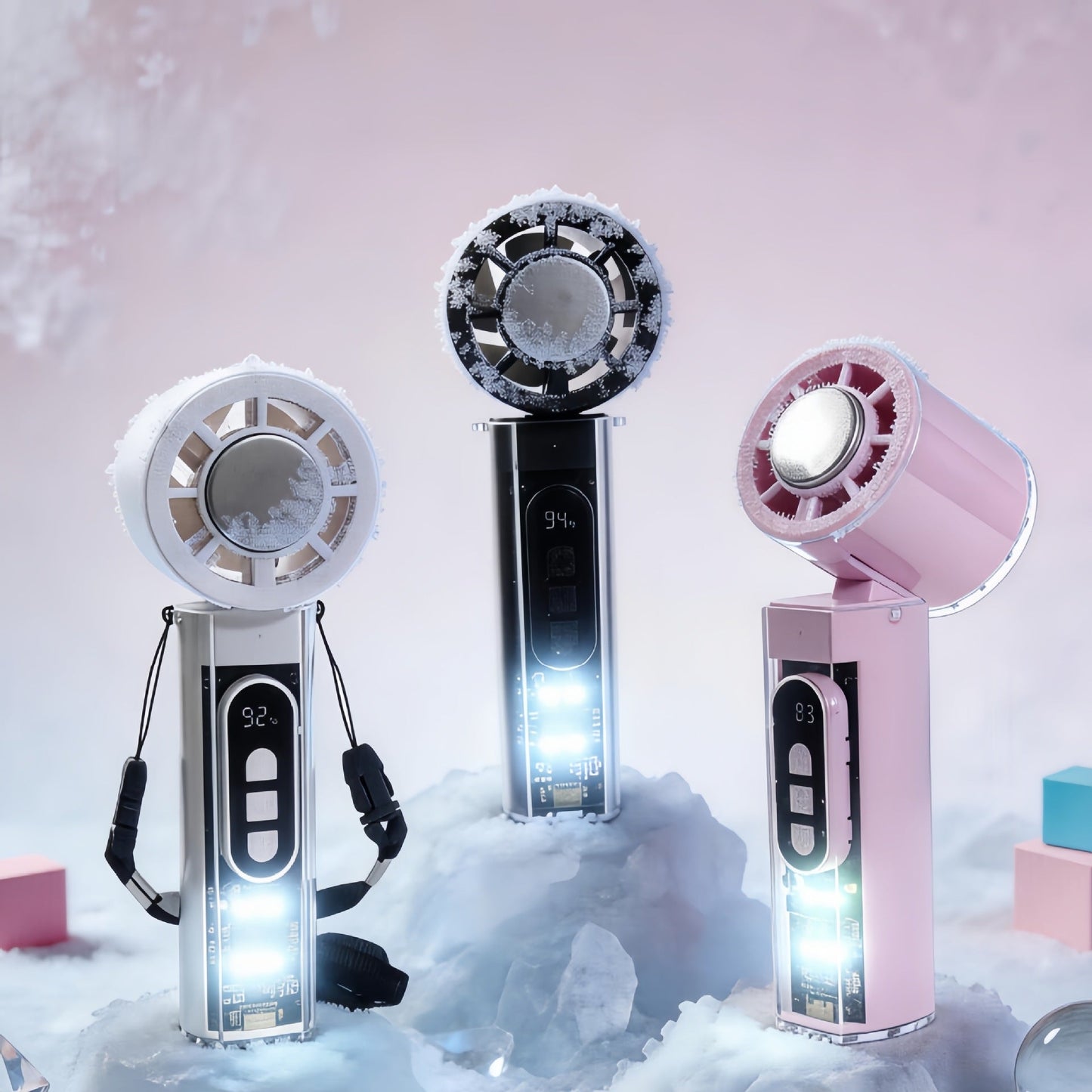 Frauen Tragbarer Mini Luftkühler mit USB-Verbindung Brehn