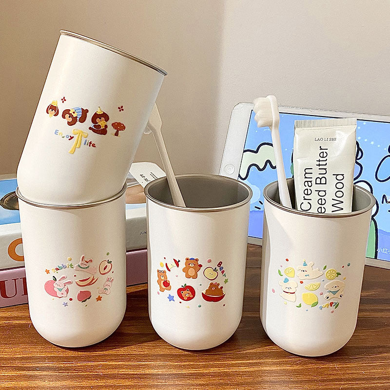 Edelstahlbecher mit Lustigem Tierdesign Brehn