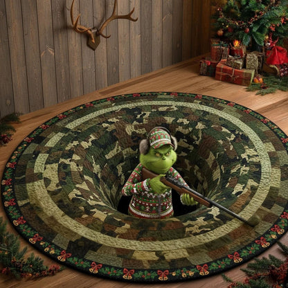 3D Weihnachtsmuster Teppich