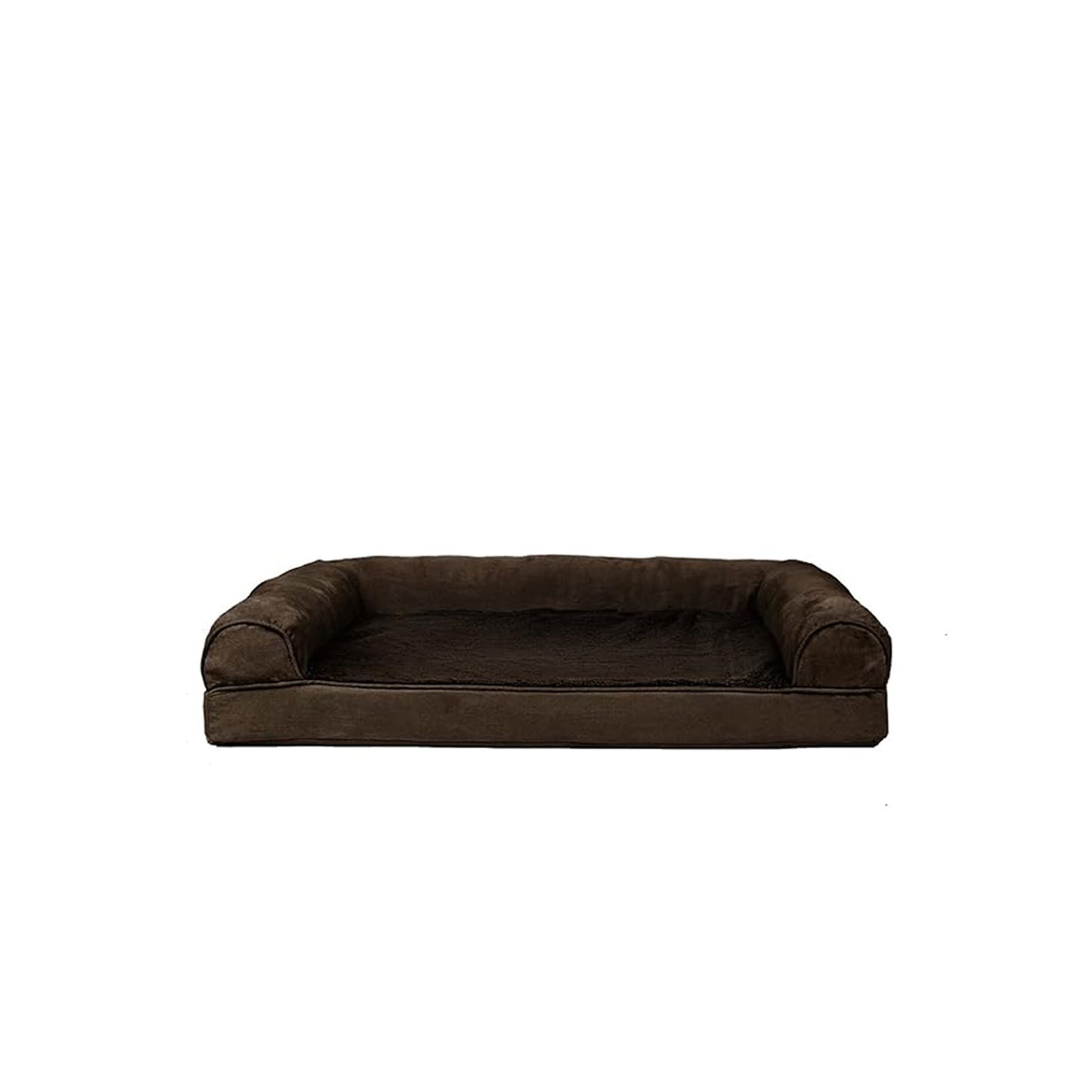 Plüsch verstärktes Hundebett