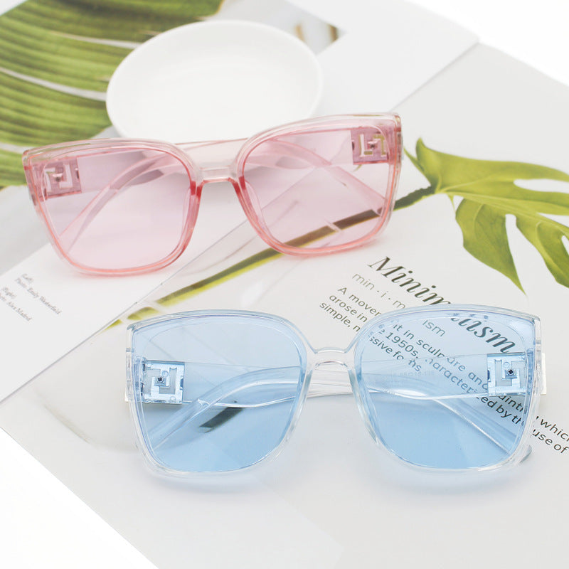 Damen Modische Oversized-Quadrat-Sonnenbrille Brehn
