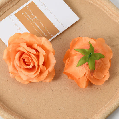 Premium Stoff Blüten Haarklammern
