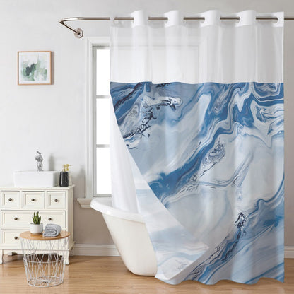 Luxus Marmor Design Duschvorhang Brehn