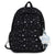 Sternmuster Plüsch Rucksack Brehn