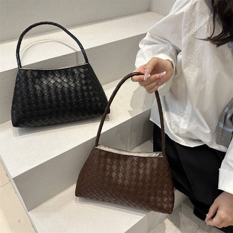 WoWoven Leder Handtasche Brehn