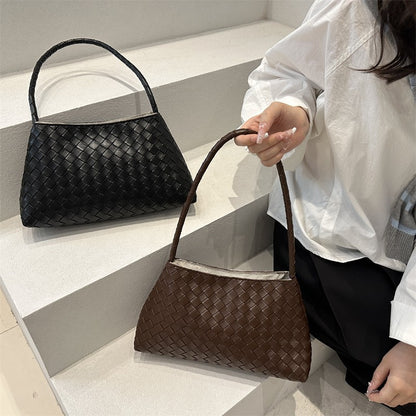 WoWoven Leder Handtasche Brehn