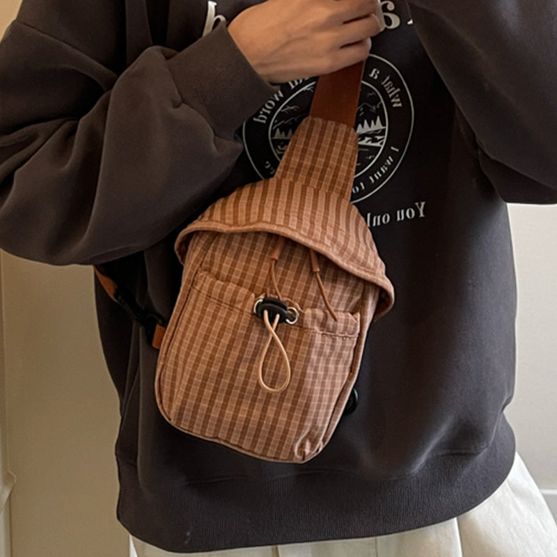 Kompakte verstellbare Crossbody-Rucksack