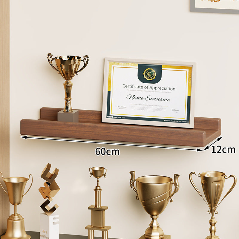 Wandmontierte Schwimmende Display-Regal Lackiertes Hochglanz-MDF