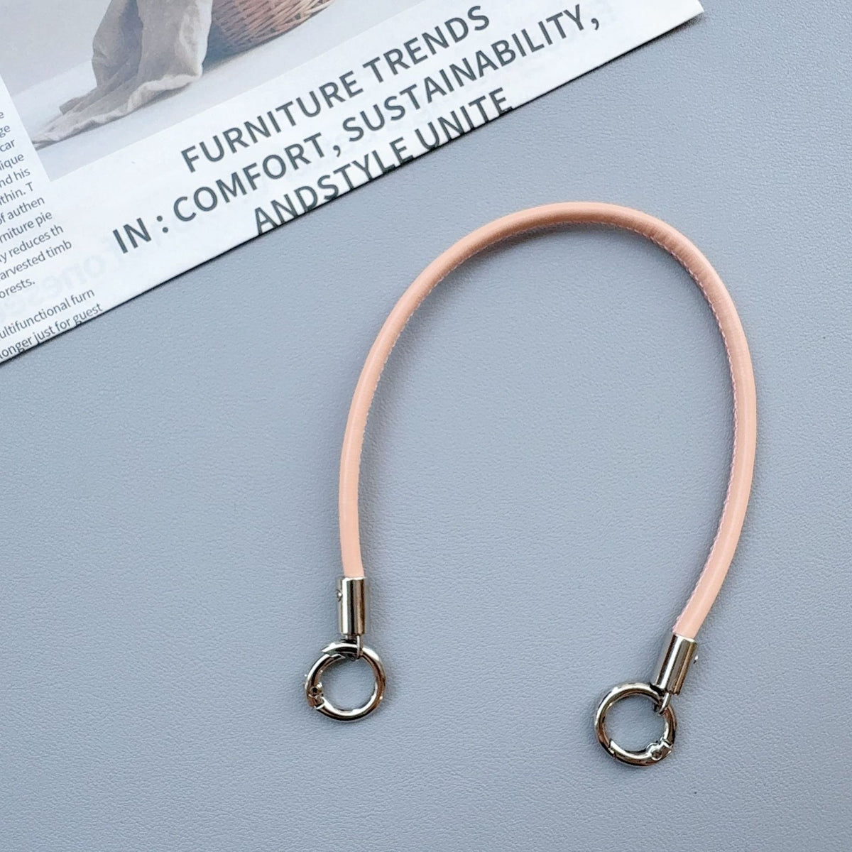 Premium langlebiger Schlüsselband mit Metallclips Brehn