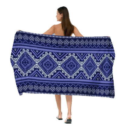 Stranddecke mit exklusivem geometrischen Tribal-Design Brehn
